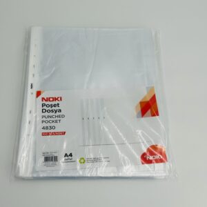 Folie de protectie, Noki, A4, 35 de microni ,100 folii/set - imagine 1